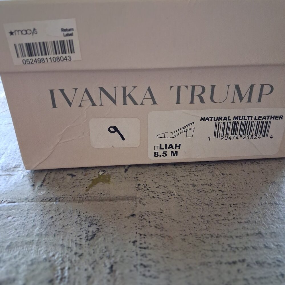 Ivanka Trump Leather Heels